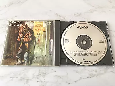 Jethro Tull Aqualung CD EARLY PRESS! Chrysalis VK 41044 DIDX 68 Ian Anderson OOP • $13.99