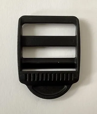 25mm Black Plastic Ladder Lock Slider Buckles For Webbing X 10 • £1.25