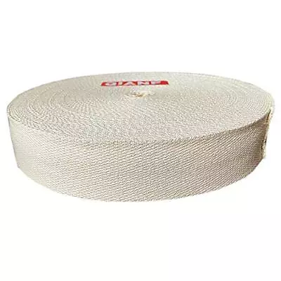 1 1/2 Inch Natural Heavy Cotton Webbing 10 Yards • $25.31