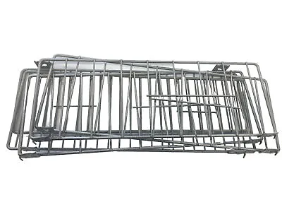 (5-Pk) Madix Lozier Gondola Type Wire Shelf Dividers Fence Retail Display 17 X5  • $33.99