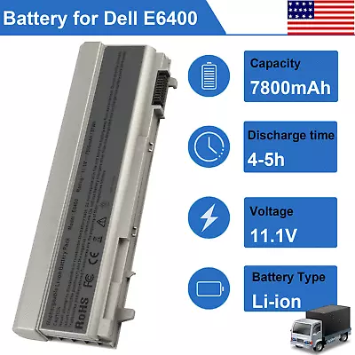 6/9 Cells Battery For Dell Latitude E6400 E6410 E6500 E6510 Series PT434 KY477 • $15.99