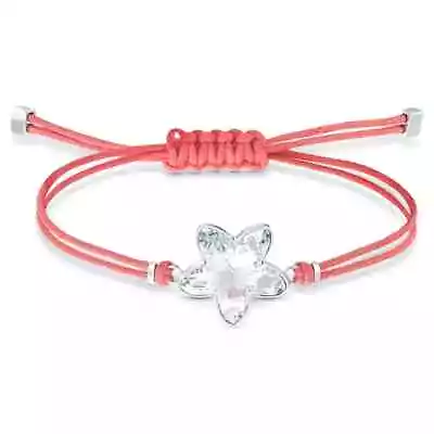 Swarovski Power Collection Flower Bracelet Red Stainless Steel • $54