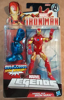 Heroic Age Iron Man - Marvel Legends - Iron Monger BAF - 2012 - Hasbro OPEN • $24.99