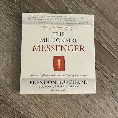 NEW 6 CD The Millionaire Messenger Brendon Burchard Audiobook • $29.88