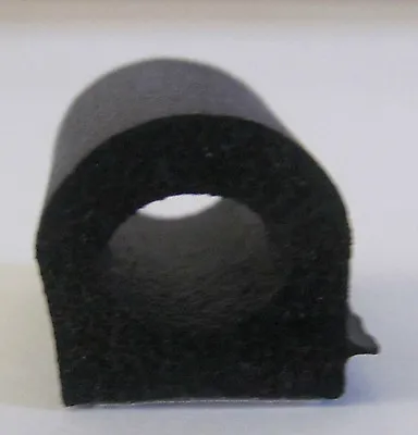 Auto RV Marine Industrial Self Adhesive Exterior 1/2 X1/2 D Rubber Weather Seal  • $1.25