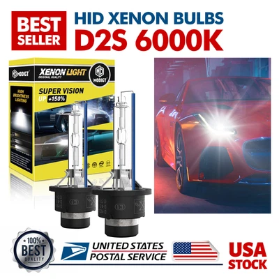 $15.99 • Buy 2Pcs Modigt D2S 35W 6000K OEM HID Xenon Bulb Replaces Osram D2S 66040 85122