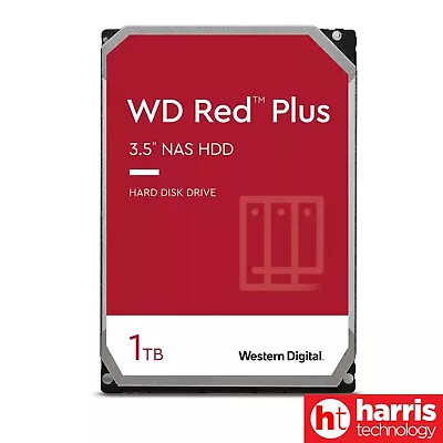 (USED) Western Digital WD10EFRX-68PJCN0 - 1TB 5.4K RPM SATA 3.5  Hard Drive HDD • $35