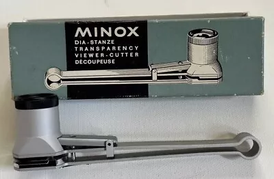 Minox Mint Transparency Magnifier Slide Cutter Viewer Dia-Stanze Transparent • $10