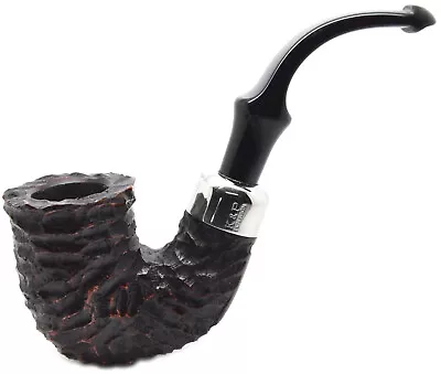 Peterson System Rustic Finish Extra Large Bent Calabash Briar Pipe (XL315) • £82.99