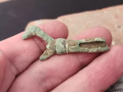 Medieval 13/14th Century AD Bronze Key Part. Please Read Description LD11a • $44.20