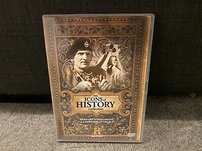 Icons Of History Bernard Montgomery & Lawrence Of Arabia DVD History Channel • £1.95