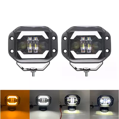 Car Accessories LED Work Light Bar Truck Pickup Hi/low Beam 5in 40W Spotlights • $44