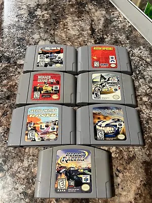 7 N64 Game Lot Authentic All Tested + Working • $89.99