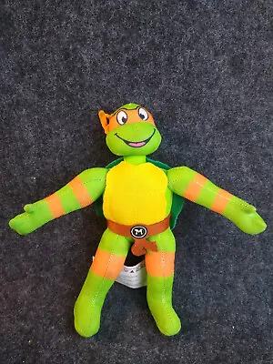 7  Plush Teenage Mutant Ninja Turtle Michelangelo Nickelodeon Toy • $9.95