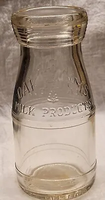 Oak Farms Dairy Products Dallas Texas  Half Pint Unusual Patent Applied For Top  • $124.99