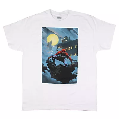 Marvel Men's Spider-Man Night Watch With Gargoyles Graphic T-Shirt • $10.95