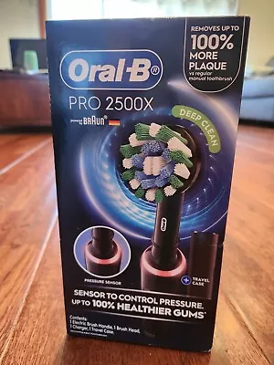 Oral B Power Toothbrush Pro 2500 Black New SEALED FREE POSTAGE  • $74.99