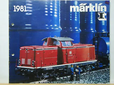 MARKLIN Catalogue - 1 - General Catalogue MAXI Ech 1 - 1981 - D - 24 Pages • $17.05