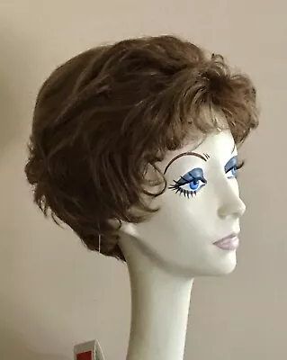 NWT! HENRY MARGU Wig • RENEE 33/27R RED Auburn MIX • Short Curly Synthetic • $35.97