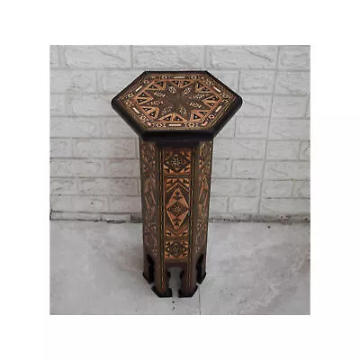 25  * 10  Handmade Mosaic Side Table Marquetry Table Moroccan Coffee Table • $361.90