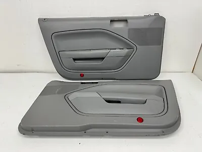 2005-2009 OEM Ford Mustang Grey Base Front Door Panels |U6067 • $190