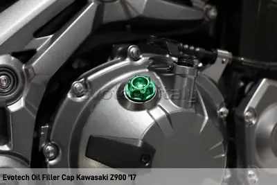 Oil Filler Cap For Kawasaki Z900 Z800 Motorcycle Accessories Aluminium • £39.99