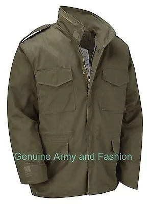 £45.99 • Buy M65 Jacket Army Military Combat US Field Quilted Liner Winter Coat Vintage Olive