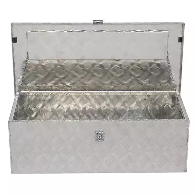 30 Inch Aluminum Heavy Duty Tool Box W/Lock Pickup ATV Truck Bed Trailer Storage • $66.92