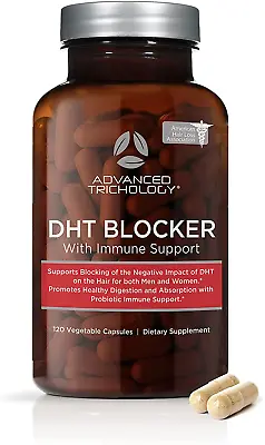 DHT Blocker With Immune Support - Hair Loss Supplements High Potency Saw Palmet • $177.01