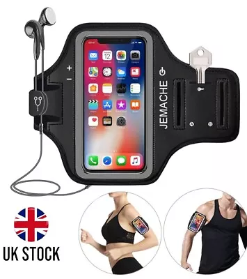 Sport Running Workout Gym Phone Arm Band Holder For Samsung Galaxy S24 Ultra New • £4.99