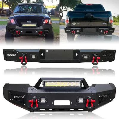 Vijay For 1997-2003 Ford F150 Front Or Rear Bumper New W/Winch Plate & Lights • $625.98