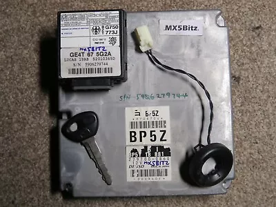 Mx5 Mk2 1.8 Ecu 6 Speed Set Bp5z 1998 - 2000 Full Advice Europe Bp5y • $252.53