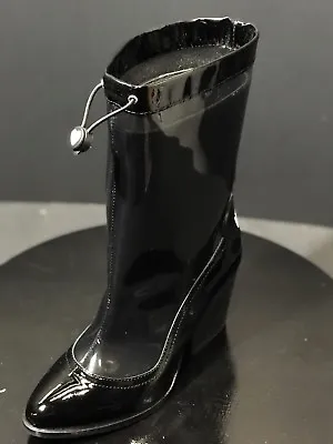 New Love Moschino Women Taglia Rain Boot Size EUR 35 Made In Italy Display Model • $100.75
