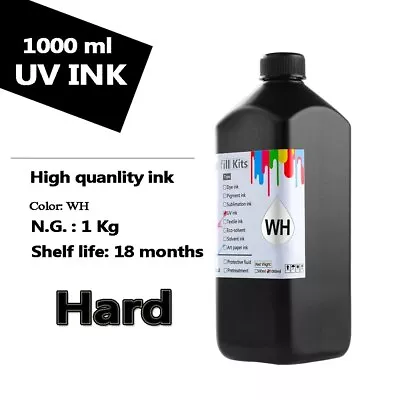 1000ml Led UV Ink For Epson DX5 DX6 XP300 XP600 TX800 1390 R280 R290 R1800 • $108