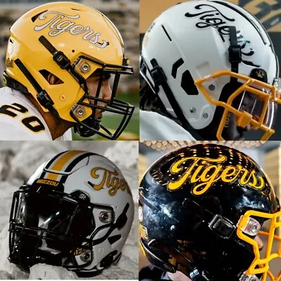 MISSOURI TIGERS  Tigers  LOGO FOOTBALL MINI HELMET 4 VERSIONS TO PICK FROM • $51