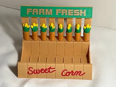 Farm Fresh Stand Corn Holders & Butter Dish Plastic Country Kitchen Vintage AVON • $9.99