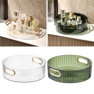 £7.95 • Buy 360 Rotating Clear Makeup Organiser Cosmetic Storage Box Perfume Display Stand