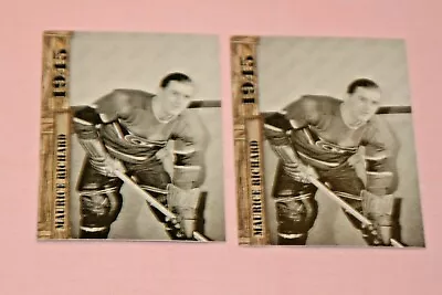 Maurice Richard Lot Of 2 2021 Histroic Autographs 1945 End Of The War #32 Mntrl • $2.99