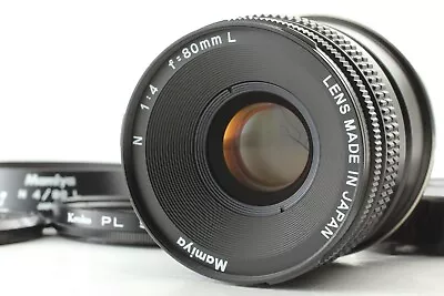 CLA'd [ TOP MINT W/ Hood ] Mamiya N 80mm F/4 L Lens For Mamiya 7 7II From Japan • $1249.90