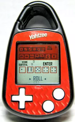 2011 Yahtzee Handheld Electronic Dice Game 1734 - Clip On Carabiner Edition Nice • $11.99