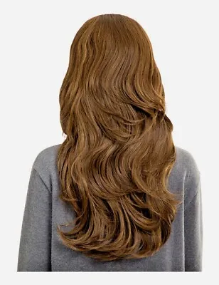 Koko Half Head Wig Wavy 3/4 Wig Natural Layered Hair Long 28  Various Emma Chloe • £19.95