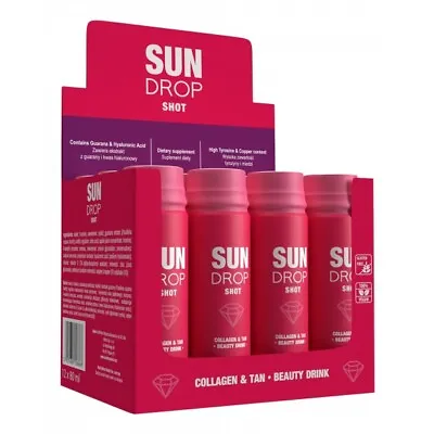 £7.99 • Buy Sun Drop Collagen&Tan Shot Beauty Drink 80ml Bottles Choose QTY