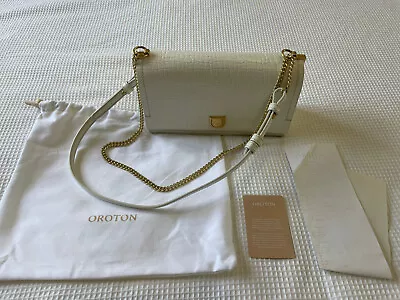 Oroton Mezzo Bag White  • $150