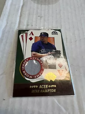 Mike Hampton 2002 Topps Baseball  Aces  Jersey #SA-MH • $6