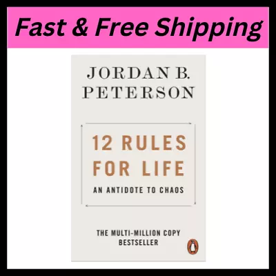 $14.79 • Buy New 12 Rules For Life : An Antidote To Chaos By Jordan B. Peterson Paperback