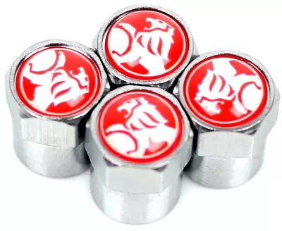 Holden Commodore VB VC VS VT VX VY VZ VE VF Silver Tyre Valve Caps A • $8.97