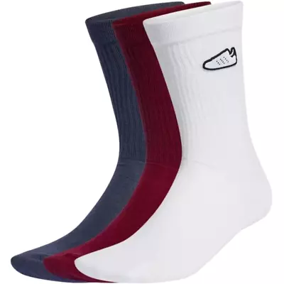 Adidas 3PP Kicks Socks White / Navy / Maroon • $31.50