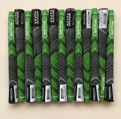 13PCS Grey/Green Midsize / Standard Golf Pride MCC Plus 4 Golf Club Grips US New • $49.98