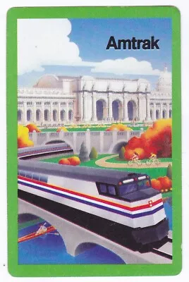 Amtrak Railroad Train Single Playing Card • £1.40