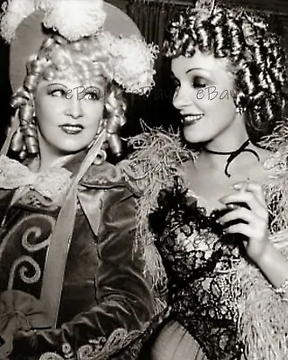 Mae West & Marlene Dietrich 8x10 Photo Reprint • $16.50